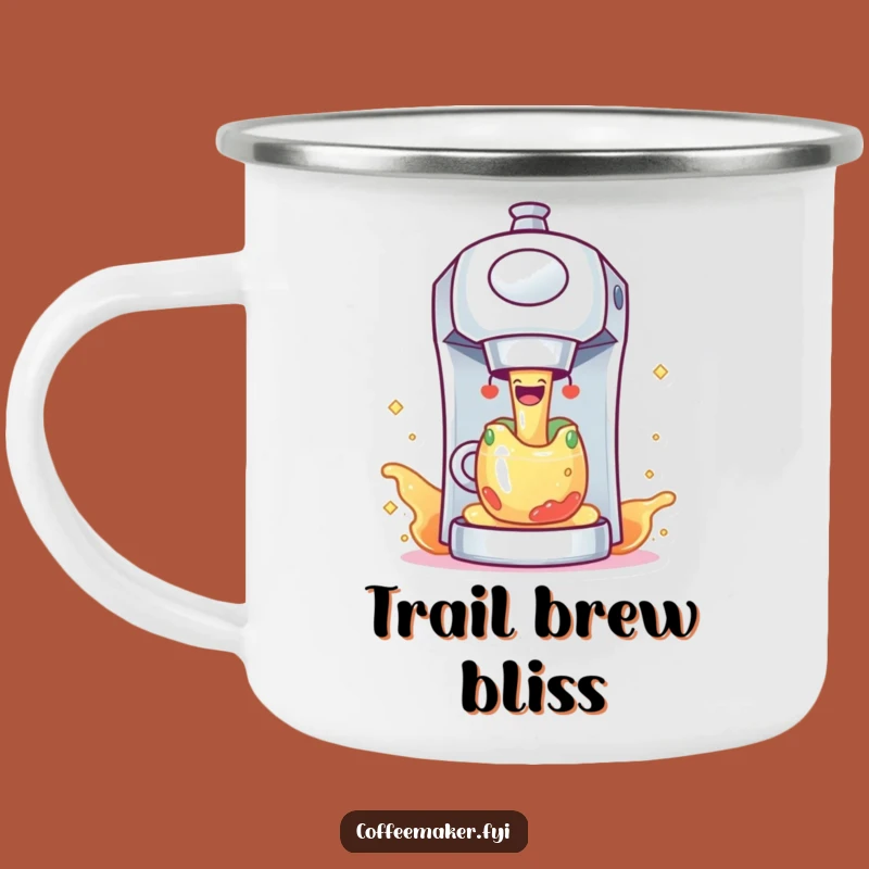 Funny Coffee Maker Sparkling Camping Mug - Outdoor Coffee Gift