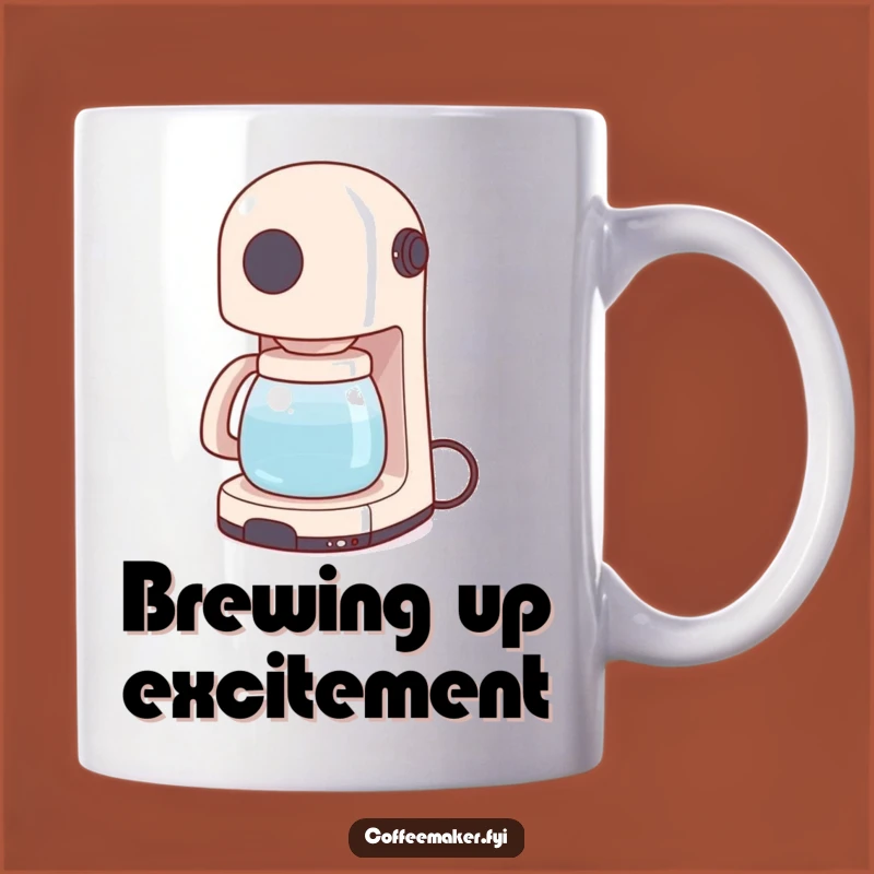 Funny Coffee Maker Mug - Wiggling Cord & Perfect Gift!
