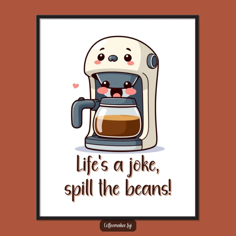 Free Printable Wall Art The Roaring Pot A Comedic Coffee Maker