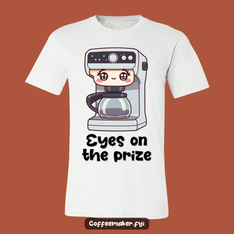 Funny Excited Coffee Maker T-Shirt: Wear Your Morning Zest!