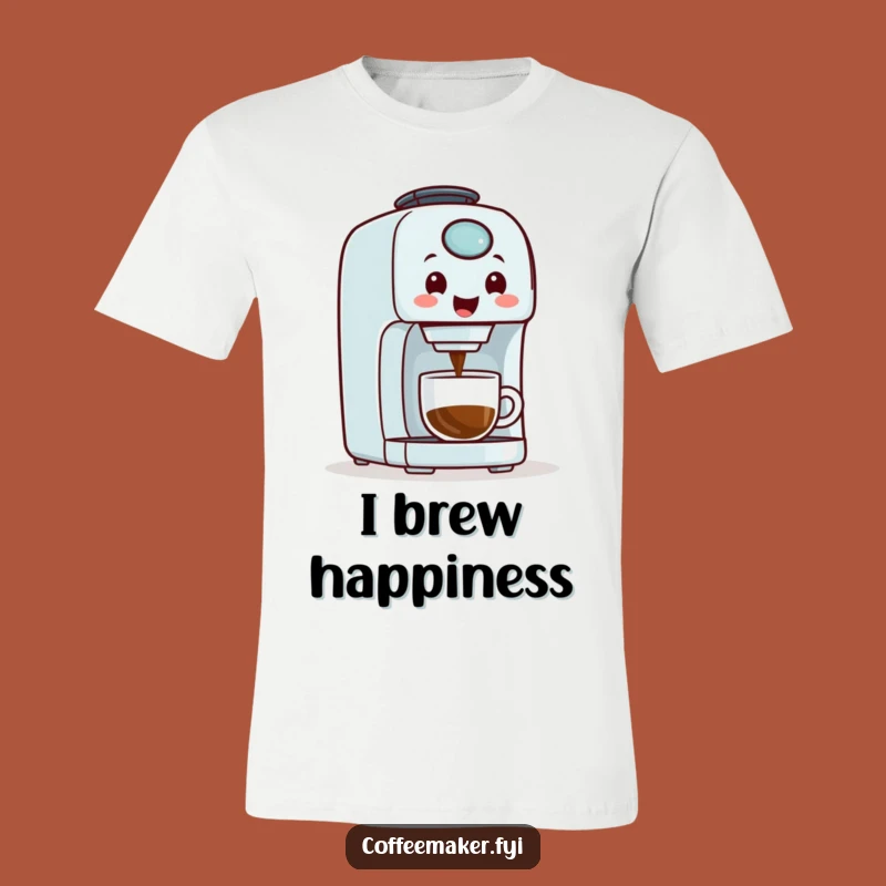 Funny Coffee Maker T-Shirt - Wear Your Love for the Perfect Brew